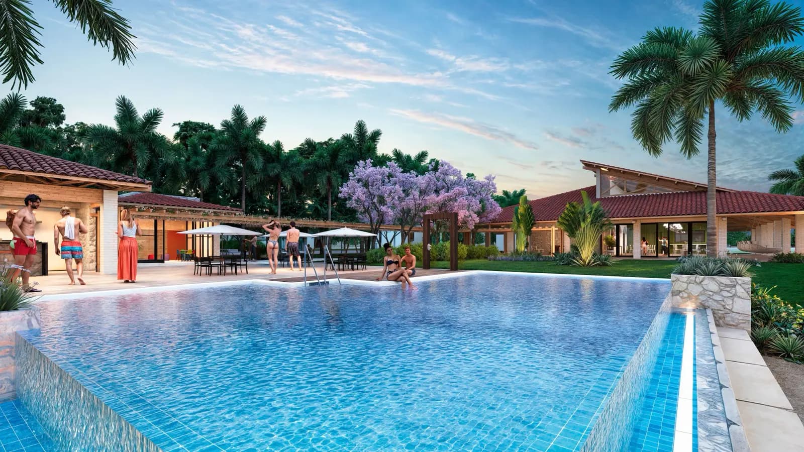 Terra Vivare — Piscina del club house